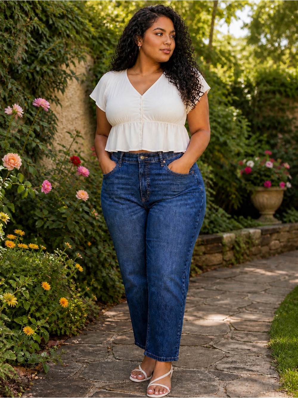 Banana Republic Curvy Fit Jeans Women’s 31/12 Dark Wash‎ Washwell Stretch Denim